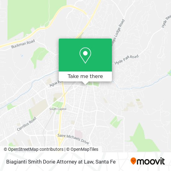 Biagianti Smith Dorie Attorney at Law map