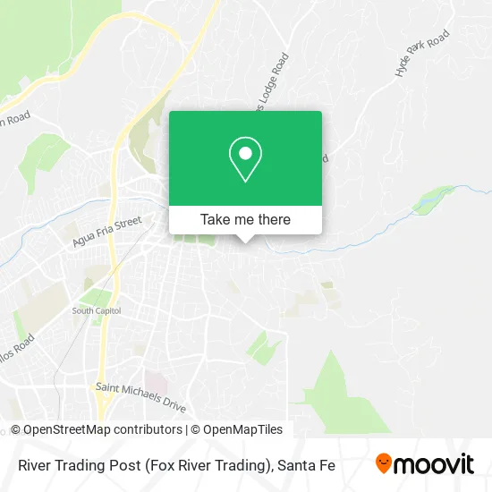 River Trading Post (Fox River Trading) map