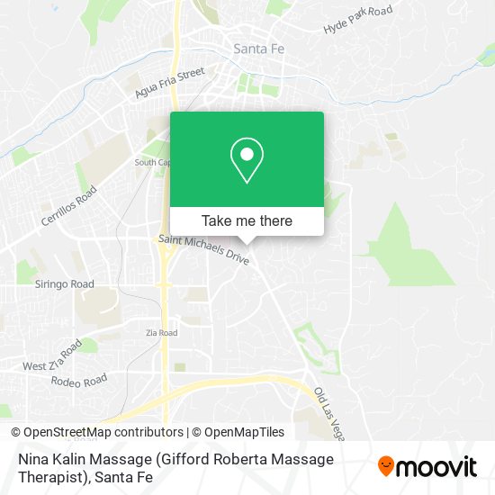 Nina Kalin Massage (Gifford Roberta Massage Therapist) map