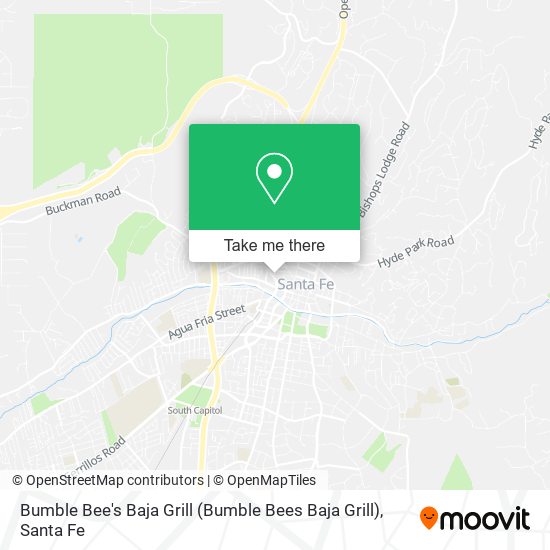 Bumble Bee's Baja Grill (Bumble Bees Baja Grill) map
