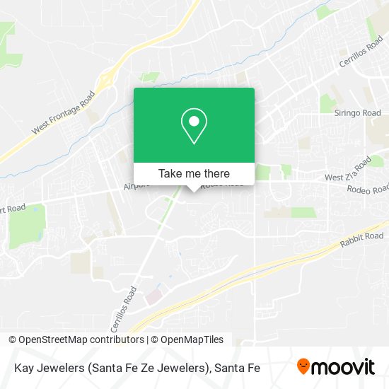 Mapa de Kay Jewelers (Santa Fe Ze Jewelers)