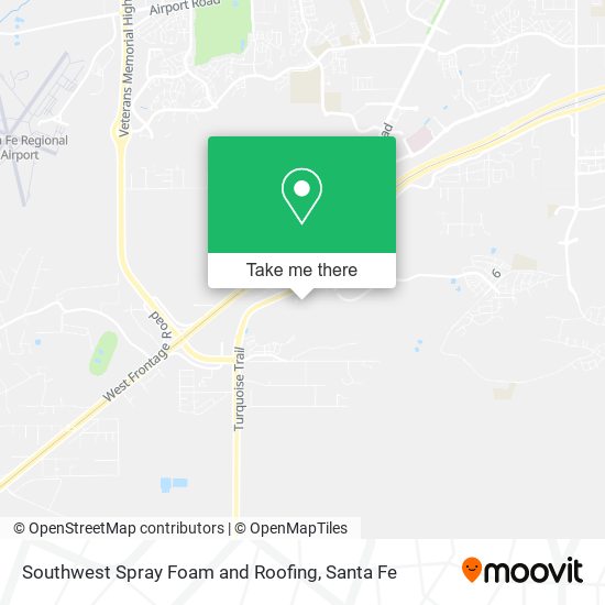Southwest Spray Foam and Roofing map