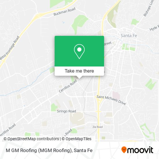 M GM Roofing (MGM Roofing) map