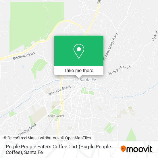 Purple People Eaters Coffee Cart (Purple People Coffee) map