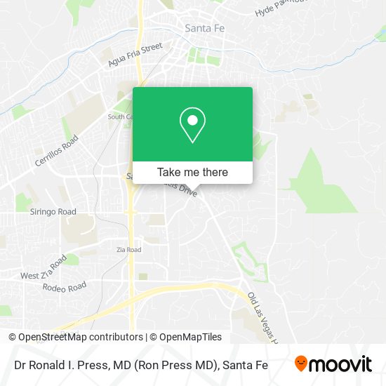 Dr Ronald I. Press, MD (Ron Press MD) map