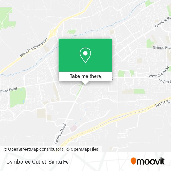 Gymboree Outlet map