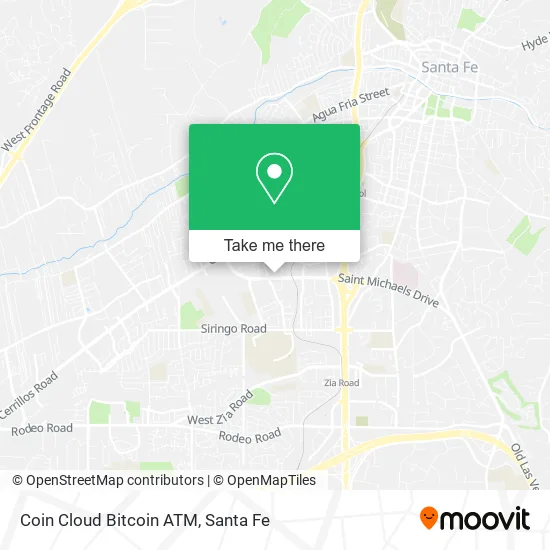 Coin Cloud Bitcoin ATM map