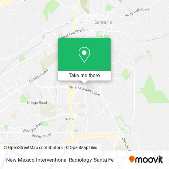 New Mexico Interventional Radiology map