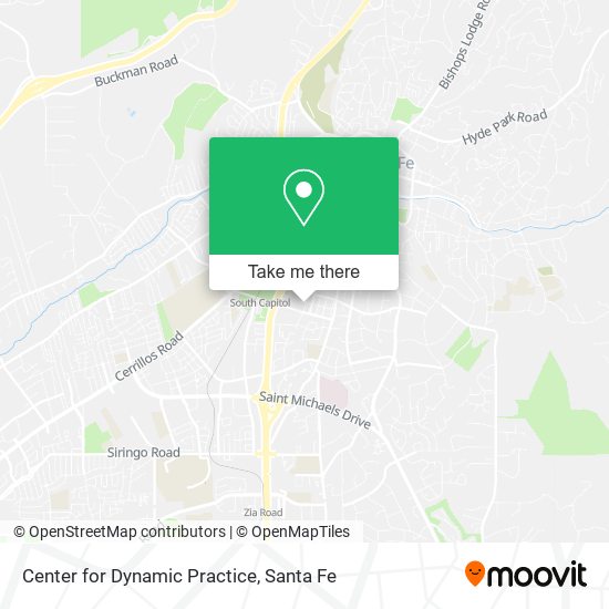 Mapa de Center for Dynamic Practice