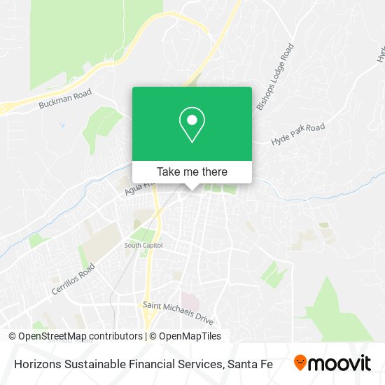 Horizons Sustainable Financial Services map