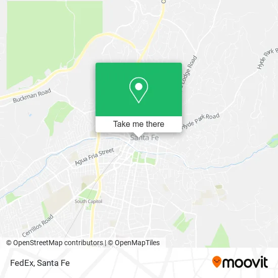Mapa de FedEx