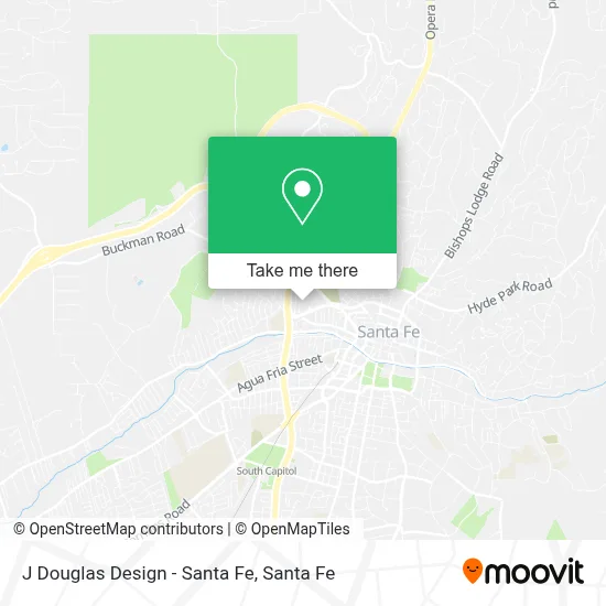 J Douglas Design - Santa Fe map
