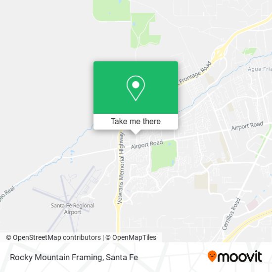 Rocky Mountain Framing map