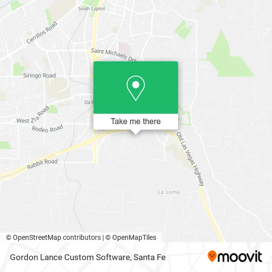 Gordon Lance Custom Software map