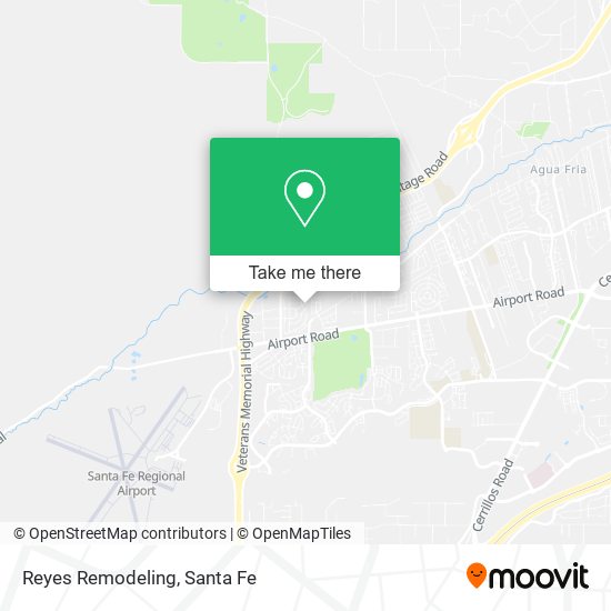 Reyes Remodeling map