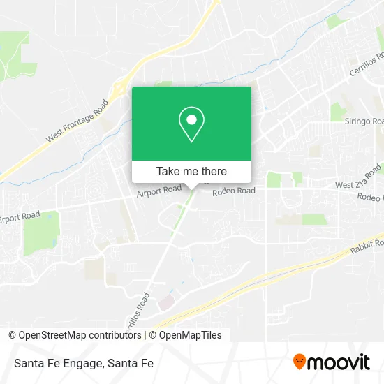 Santa Fe Engage map