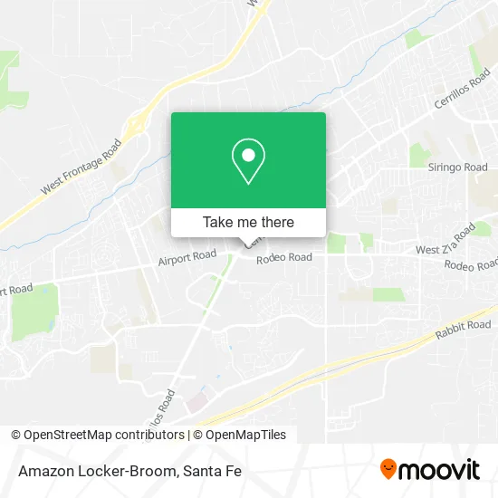 Amazon Locker-Broom map