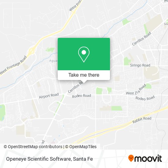 Openeye Scientific Software map