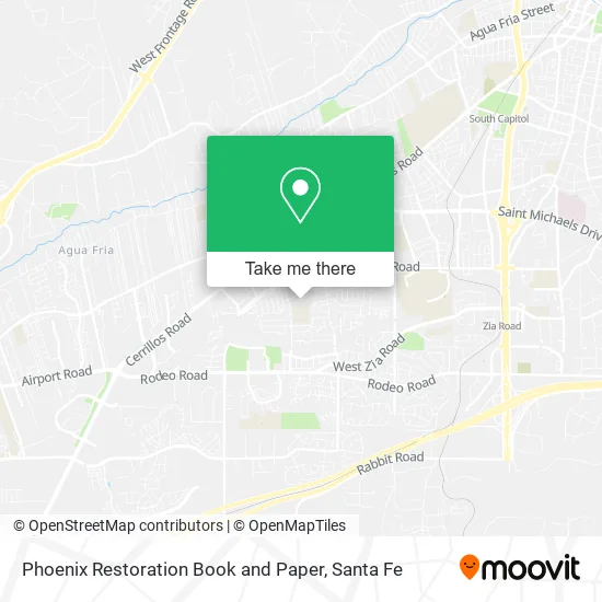 Phoenix Restoration Book and Paper map
