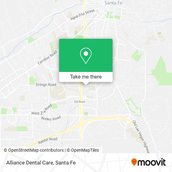 Alliance Dental Care map