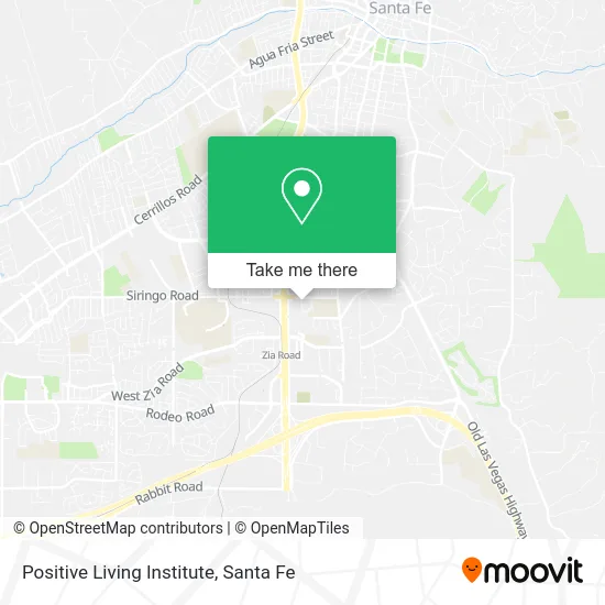 Positive Living Institute map