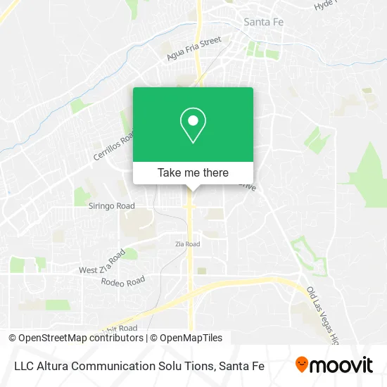 LLC Altura Communication Solu Tions map