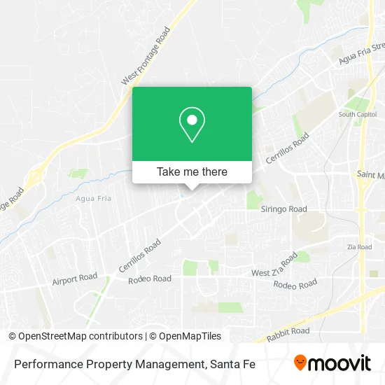 Performance Property Management map