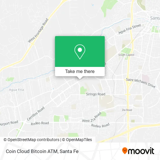 Coin Cloud Bitcoin ATM map