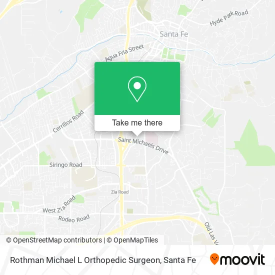 Rothman Michael L Orthopedic Surgeon map