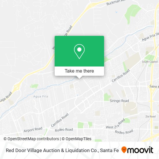 Mapa de Red Door Village Auction & Liquidation Co.
