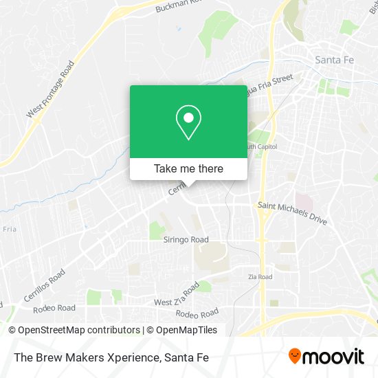 The Brew Makers Xperience map