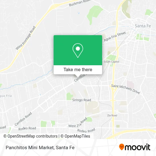 Panchitos Mini Market map