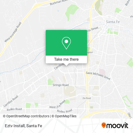 Mapa de Eztv Install