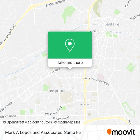 Mark A Lopez and Associates map