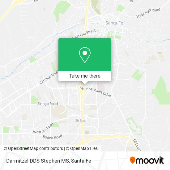 Darmitzel DDS Stephen MS map