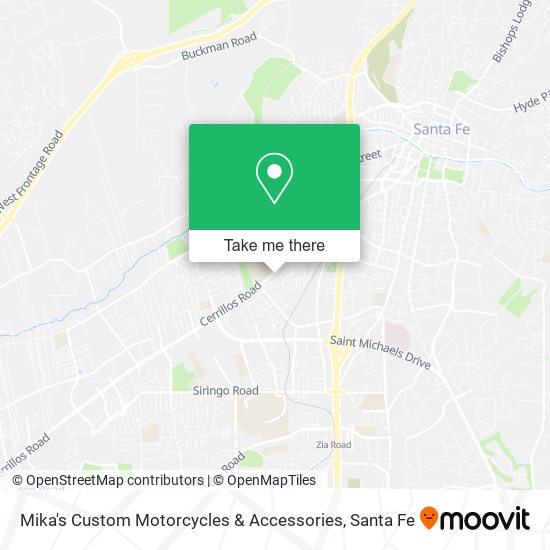 Mapa de Mika's Custom Motorcycles & Accessories
