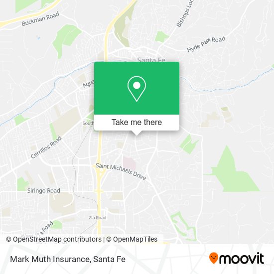 Mapa de Mark Muth Insurance