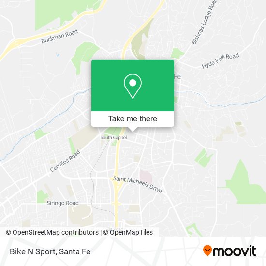 Bike N Sport map