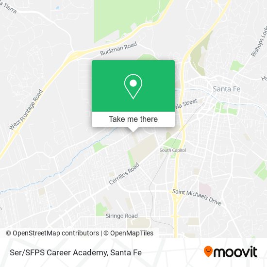 Ser/SFPS Career Academy map
