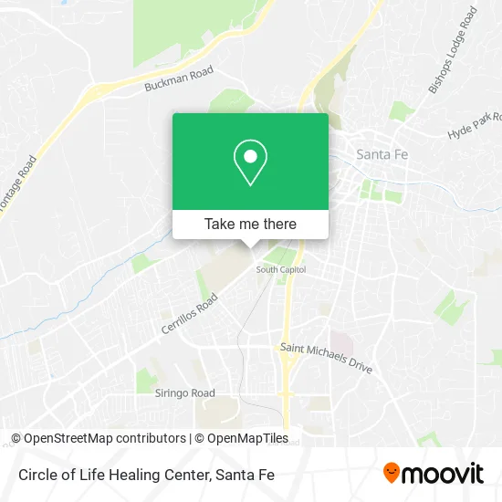 Circle of Life Healing Center map