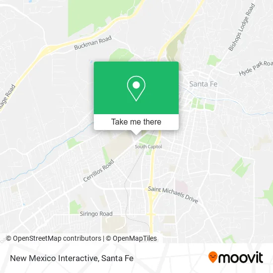 New Mexico Interactive map