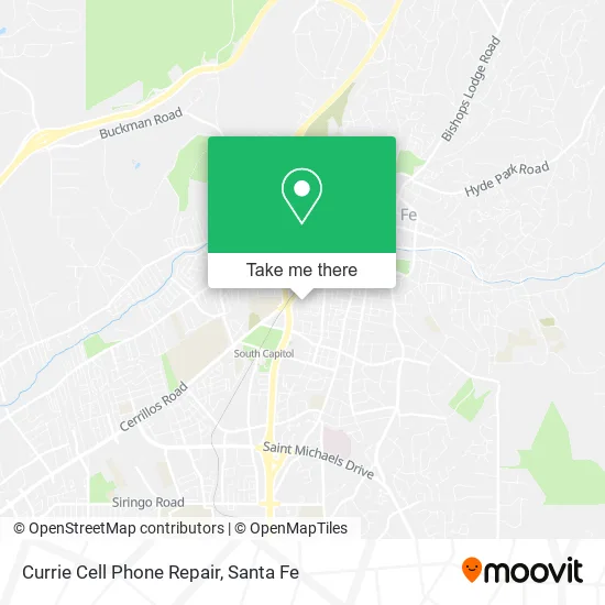 Currie Cell Phone Repair map