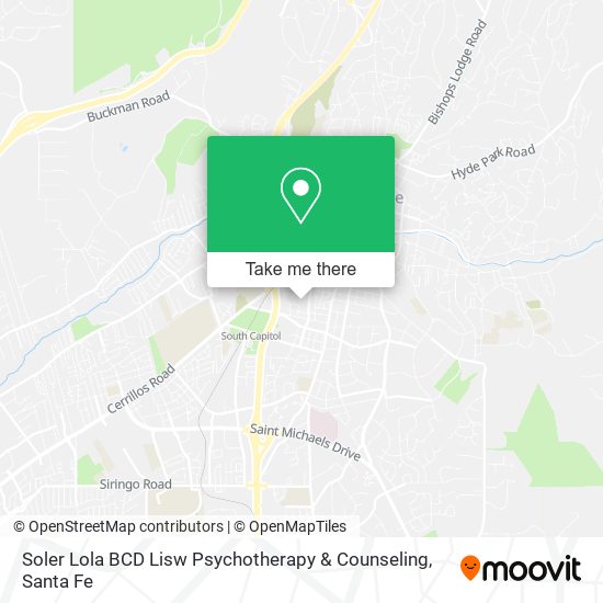 Mapa de Soler Lola BCD Lisw Psychotherapy & Counseling