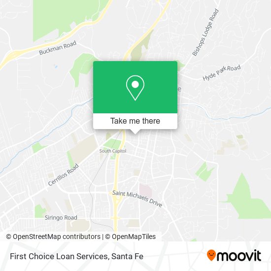 First Choice Loan Services map