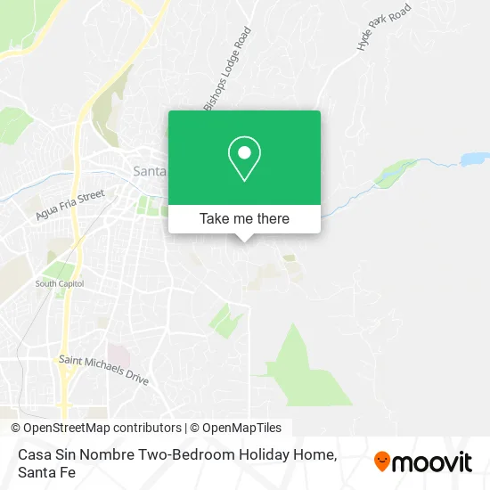 Mapa de Casa Sin Nombre Two-Bedroom Holiday Home