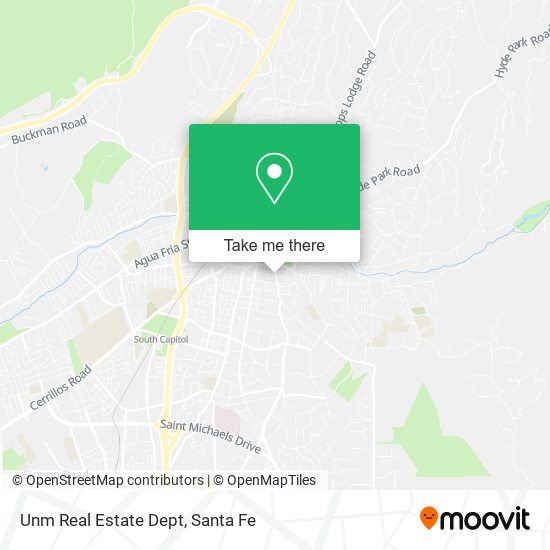 Unm Real Estate Dept map
