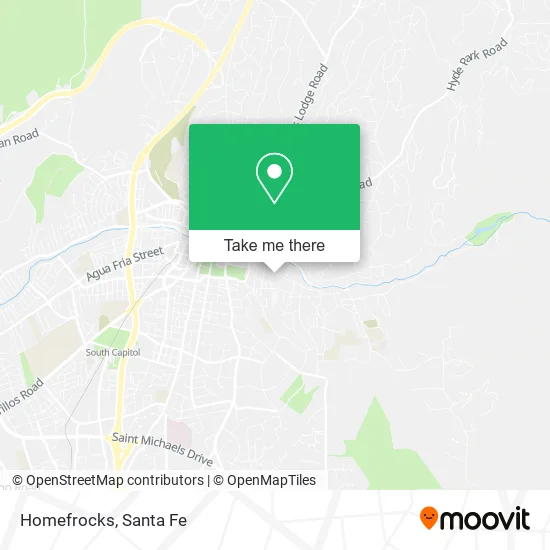 Homefrocks map