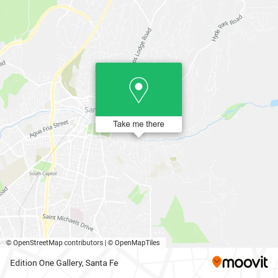 Edition One Gallery map