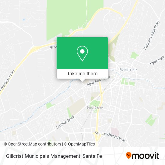 Mapa de Gillcrist Municipals Management