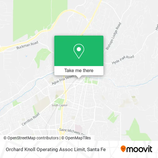 Orchard Knoll Operating Assoc Limit map